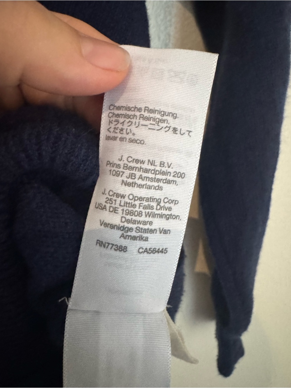 Madewell Navy Blue Merino Wool Blend V-Neck Cardigan Sweater Small - Picture 8 of 12